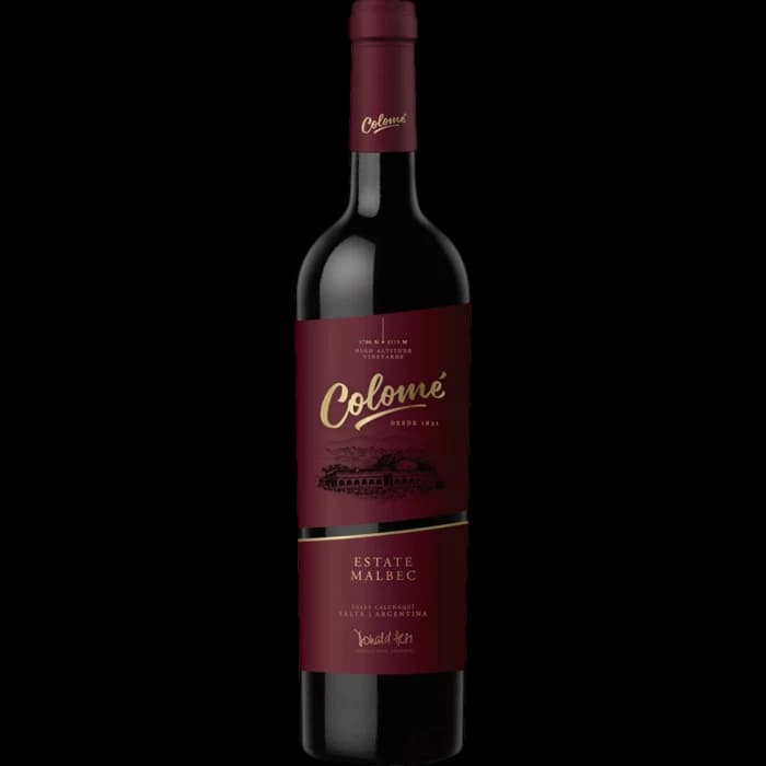 Bottle of Colomé Estate Malbec by Bodega Colomé